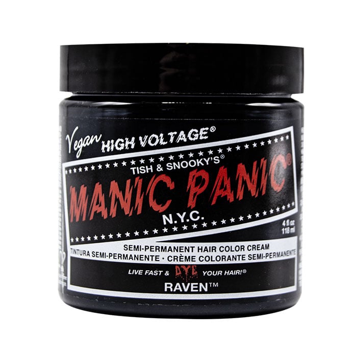 Manic Panic Classic High Voltage Raven 118 Ml 400 Floz Classic High Voltage Feel Your Look